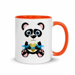 11oz Ceramic Mug with Color Inside