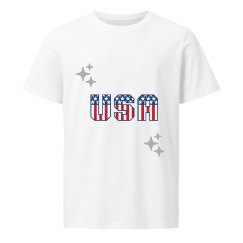 USA stars unisex top