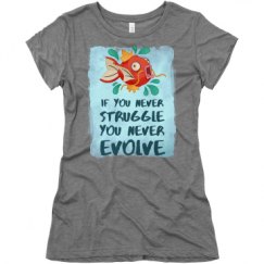 Ladies Slim Fit Super Soft Triblend Tee