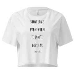 Ladies Festival Cali Crop Top Tee