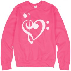 Unisex Neon Crewneck Sweatshirt