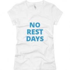 Ladies Slim Fit Basic Promo Jersey Tee