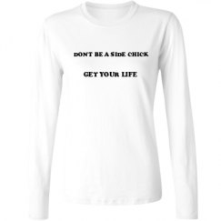 Ladies Relaxed Fit Basic Long Sleeve Tee