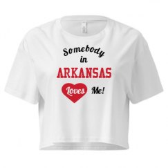 Ladies Festival Cali Crop Top Tee