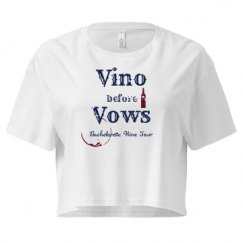 Ladies Festival Cali Crop Top Tee