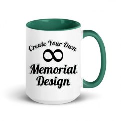 15oz Ceramic Mug with Color Inside