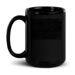 15oz Black Glossy Mug