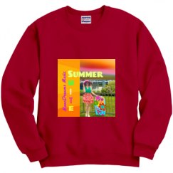 Unisex Film and Foil Crewneck Sweatshirt