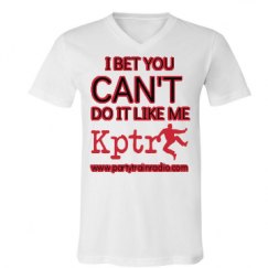 Unisex V-Neck Jersey Tee