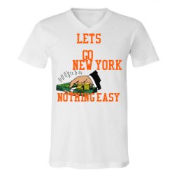 Unisex V-Neck Jersey Tee