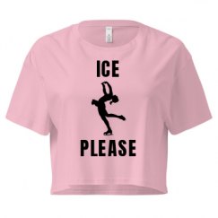 Ladies Festival Cali Crop Top Tee