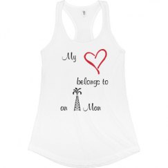 Ladies Slim Fit Racerback Tank Top