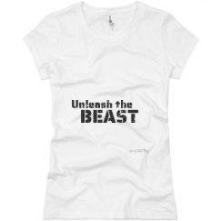 Ladies Slim Fit Basic Promo Jersey Tee