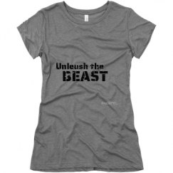 Ladies Slim Fit Super Soft Triblend Tee