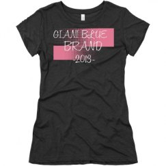 Ladies Slim Fit Super Soft Triblend Tee