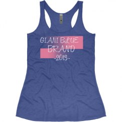Ladies Slim Fit Super Soft Racerback Triblend Tank