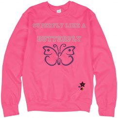 Butterfly star sweater