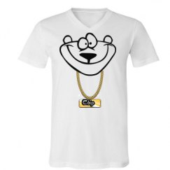 Unisex V-Neck Jersey Tee