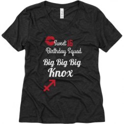 Ladies Relaxed Fit Super Soft Triblend V-Neck Tee