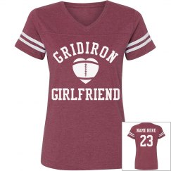 Custom Sporty Football Girlfriend Shirts