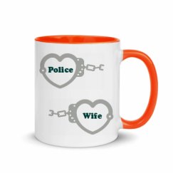 11oz Ceramic Mug with Color Inside