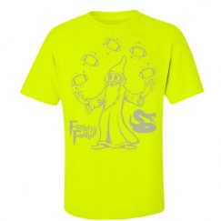 Unisex Ultra Cotton Safety Neon Crewneck Tee