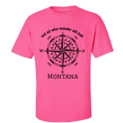 Unisex Ultra Cotton Safety Neon Crewneck Tee