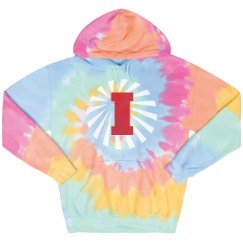 Unisex Tie-Dye Fleece Hoodie
