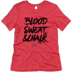 Ladies Relaxed Fit Super Soft Triblend Tee