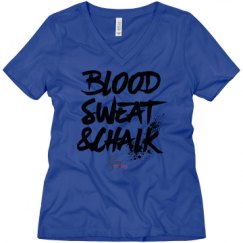 Ladies Relaxed Fit V-Neck Tee