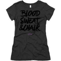 Ladies Slim Fit Super Soft Triblend Tee