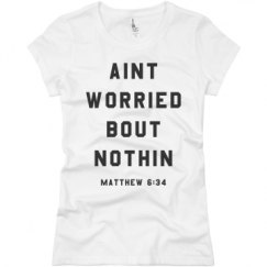 Ladies Slim Fit Basic Promo Jersey Tee