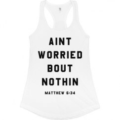 Ladies Slim Fit Racerback Tank Top