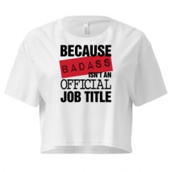 Ladies Festival Cali Crop Top Tee