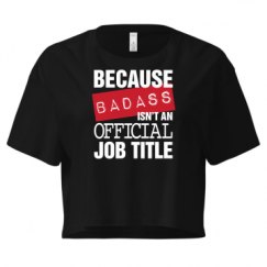 Ladies Festival Cali Crop Top Tee