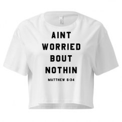 Ladies Festival Cali Crop Top Tee