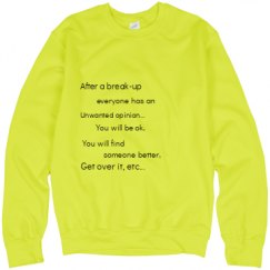 Unisex Neon Crewneck Sweatshirt