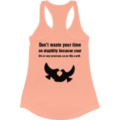 Ladies Slim Fit Racerback Tank Top