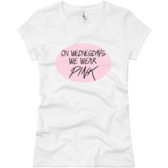 Ladies Slim Fit Basic Promo Jersey Tee