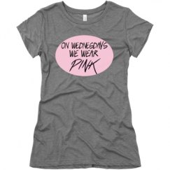 Ladies Slim Fit Super Soft Triblend Tee