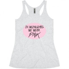 Ladies Slim Fit Super Soft Racerback Triblend Tank