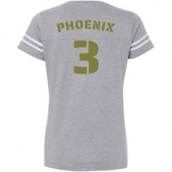 Ladies Relaxed Fit Vintage Sports Tee