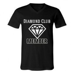 Unisex V-Neck Jersey Tee