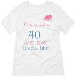 Ladies Relaxed Fit Tee