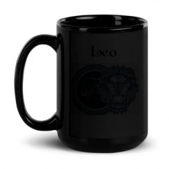 15oz Black Glossy Mug