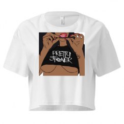 Ladies Festival Cali Crop Top Tee