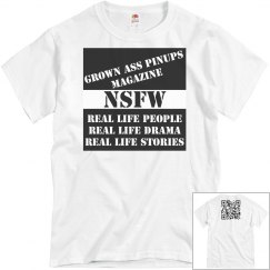 Grown Ass Pinups Magazine T-Shirt