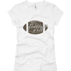 Ladies Slim Fit Basic Promo Jersey Tee