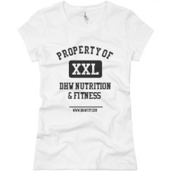 Ladies Slim Fit Basic Promo Jersey Tee