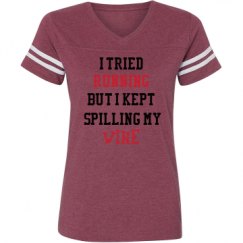 Ladies Relaxed Fit Vintage Sports Tee